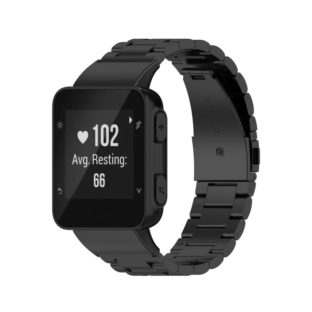 Meget fint Garmin Forerunner 35 Metal Rem - Sort#serie_1