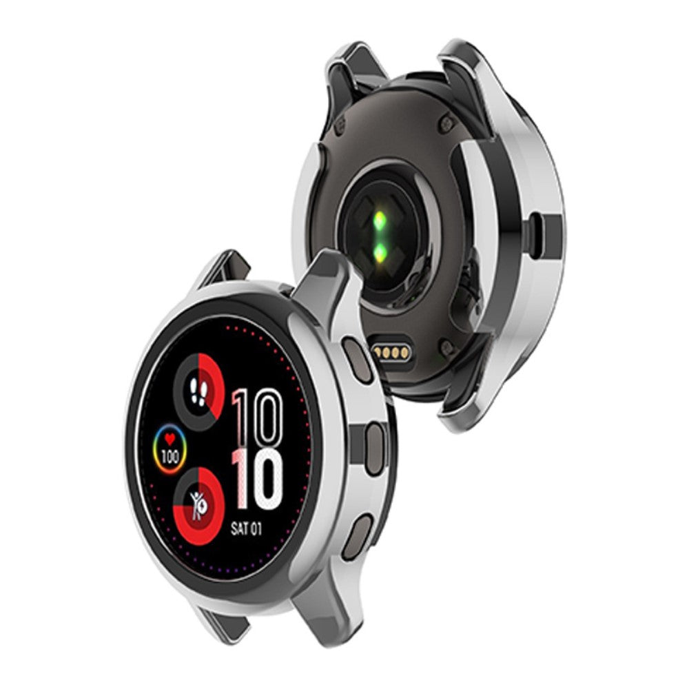 Garmin Venu 2 Plus  Silikone Bumper  - Sølv#serie_1
