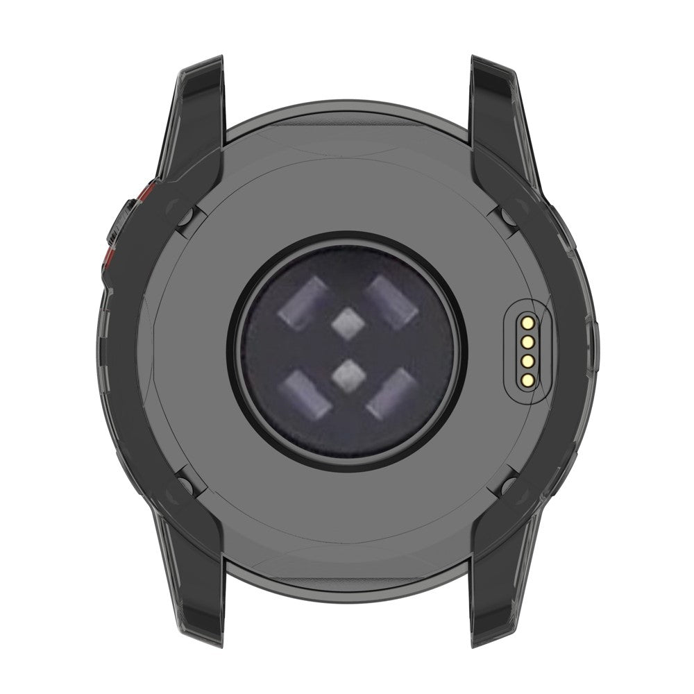 Fed Garmin Fenix 7 Silikone Cover - Sort#serie_3