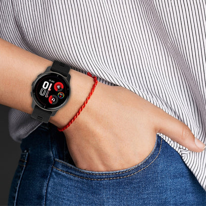 Meget slidstærk Universal Garmin Silikone Rem - Hvid#serie_1