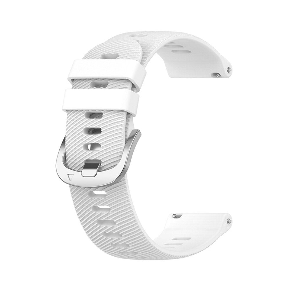 Meget slidstærk Universal Garmin Silikone Rem - Hvid#serie_1