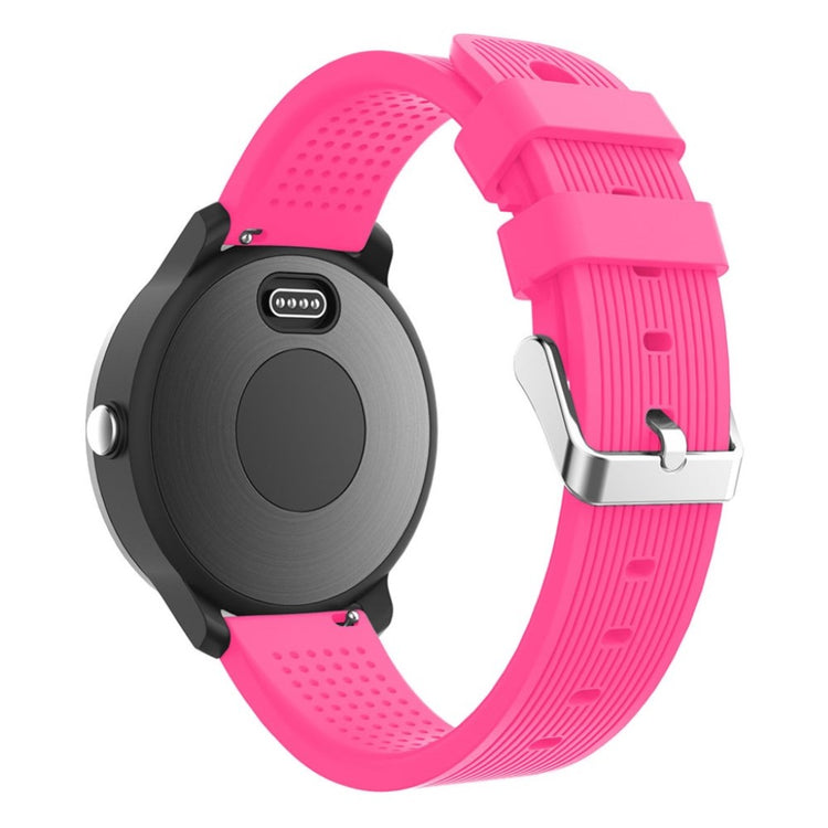 Rigtigt fed Garmin Vivoactive 3 Silikone Rem - Pink#serie_1