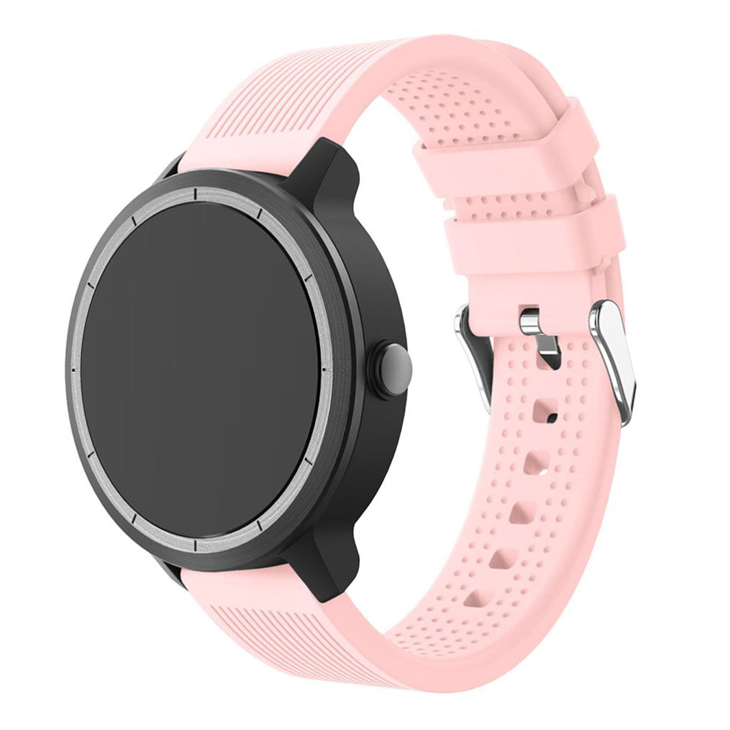 Rigtigt fed Garmin Vivoactive 3 Silikone Rem - Pink#serie_10