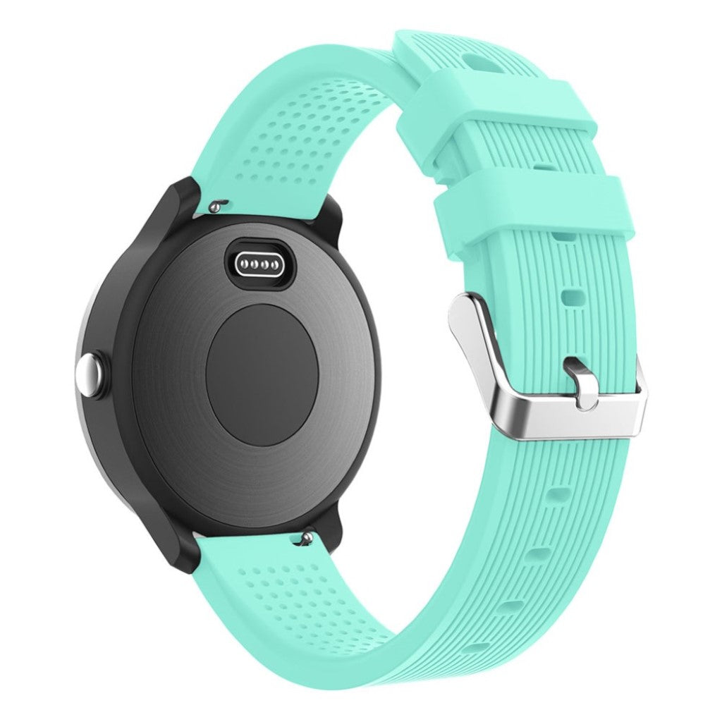 Rigtigt fed Garmin Vivoactive 3 Silikone Rem - Grøn#serie_3