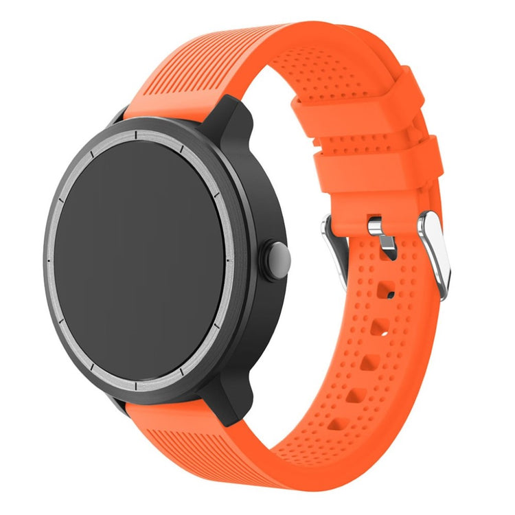 Rigtigt fed Garmin Vivoactive 3 Silikone Rem - Orange#serie_4