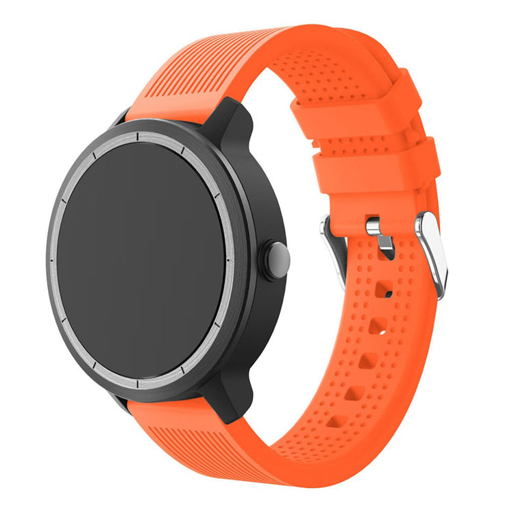 Rigtigt fed Garmin Vivoactive 3 Silikone Rem - Orange#serie_4