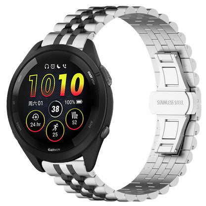 Mega Skøn Metal Universal Rem passer til Garmin Smartwatch - Sølv#serie_7