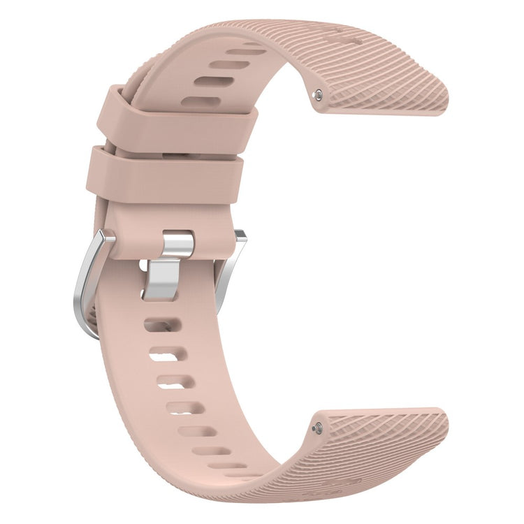 Stilfuld Silikone Rem passer til Garmin Forerunner 256S - Pink#serie_8