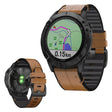 Garmin Fenix 6 / Garmin Fenix 5 Echt leer en Siliconen / TPU Bandje