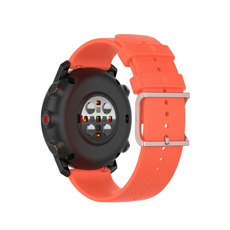 Komfortabel Polar Grit X / Polar Vantage M Silikone Rem - Orange#serie_6