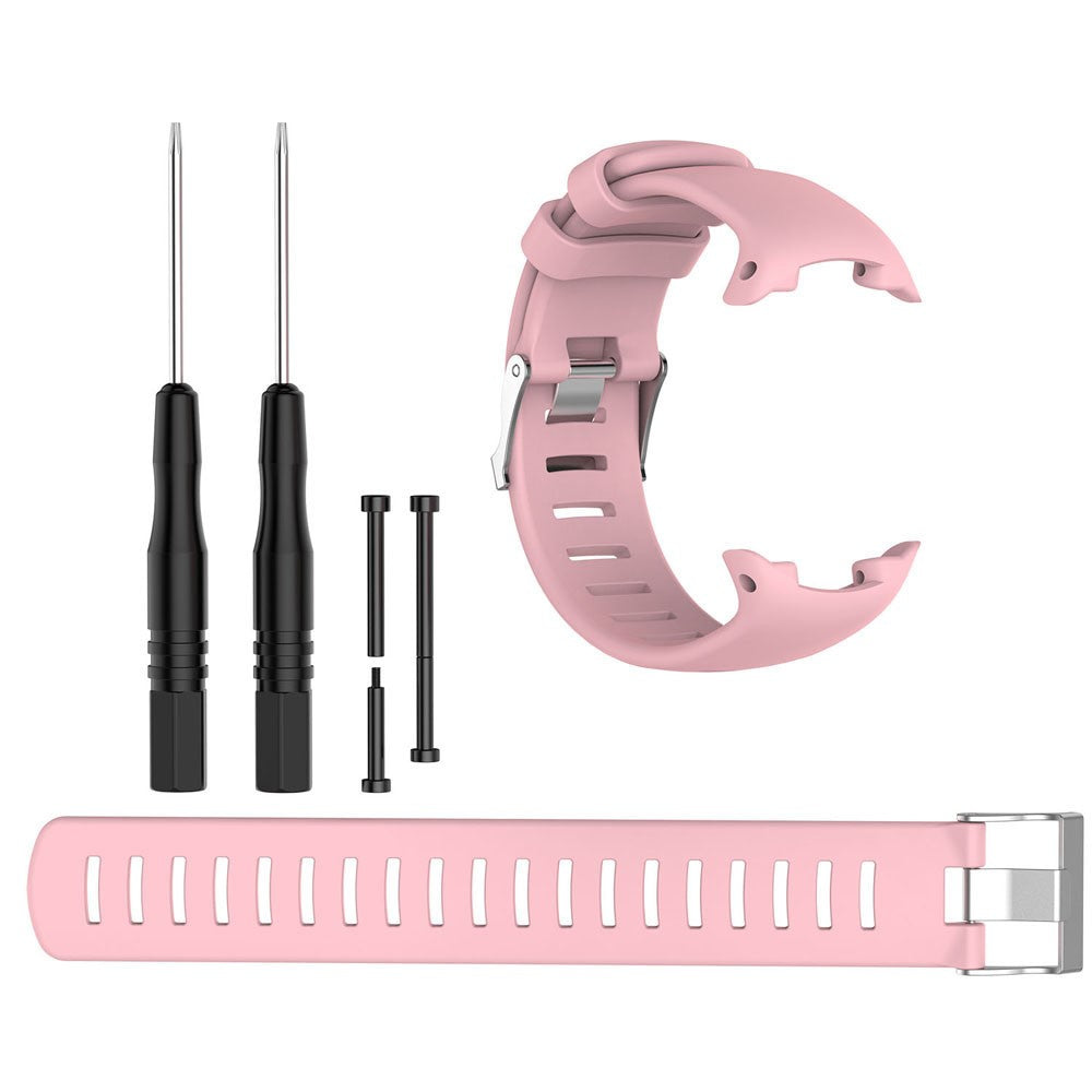 Meget pænt Universal Suunto Silikone Rem - Pink#serie_6