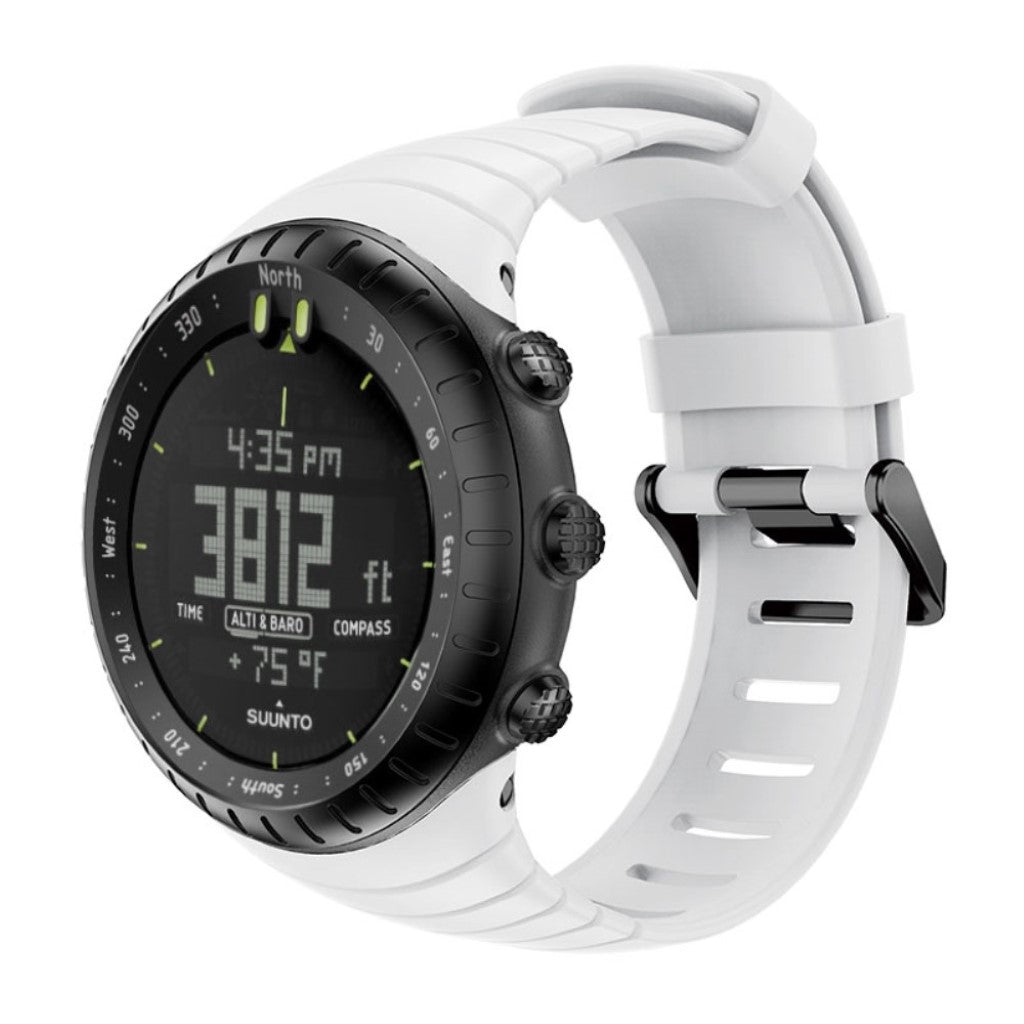 Alle tiders Suunto Core Silikone Rem - Hvid#serie_1