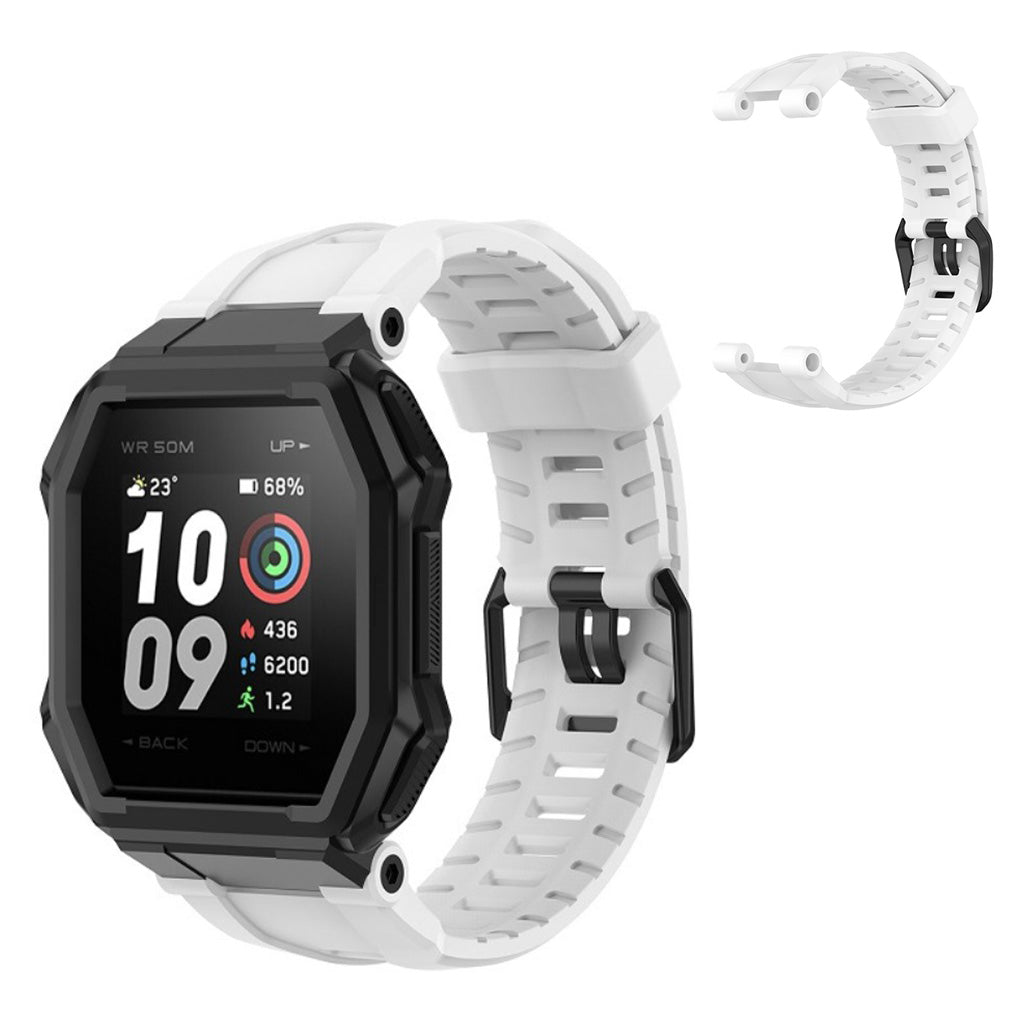 Super fantastisk Amazfit Ares Silikone Rem - Hvid#serie_5