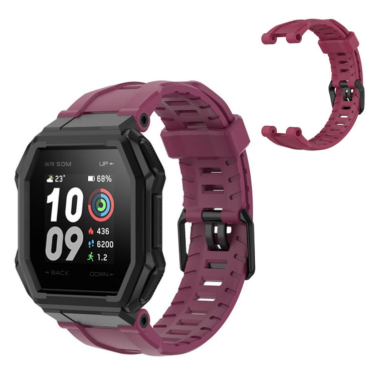 Super fantastisk Amazfit Ares Silikone Rem - Rød#serie_9