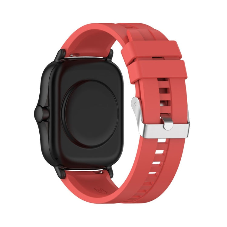 Vildt nydelig Universal Amazfit Silikone Rem - Rød#serie_4