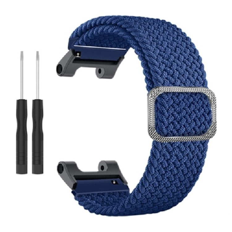 Elegant Amazfit T-Rex Pro / Amazfit Ares Stof Urrem - Blå#serie_14