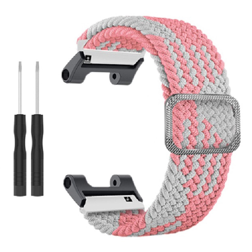 Elegant Amazfit T-Rex Pro / Amazfit Ares Stof Urrem - Pink#serie_4