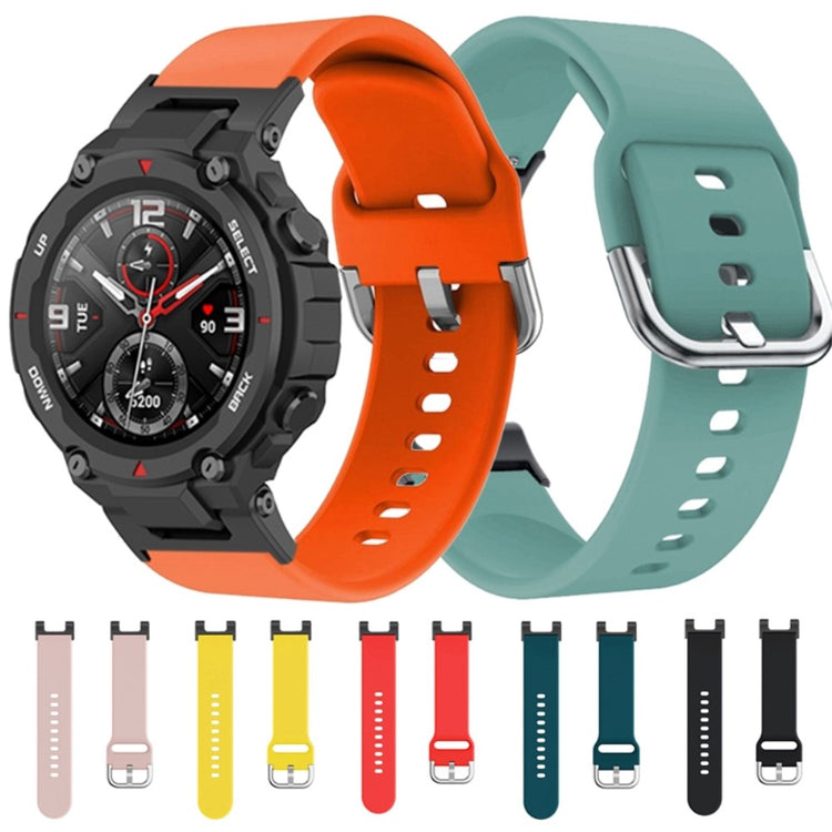 Tidsløst Amazfit T-Rex Pro / Amazfit Ares Silikone Urrem - Orange#serie_4