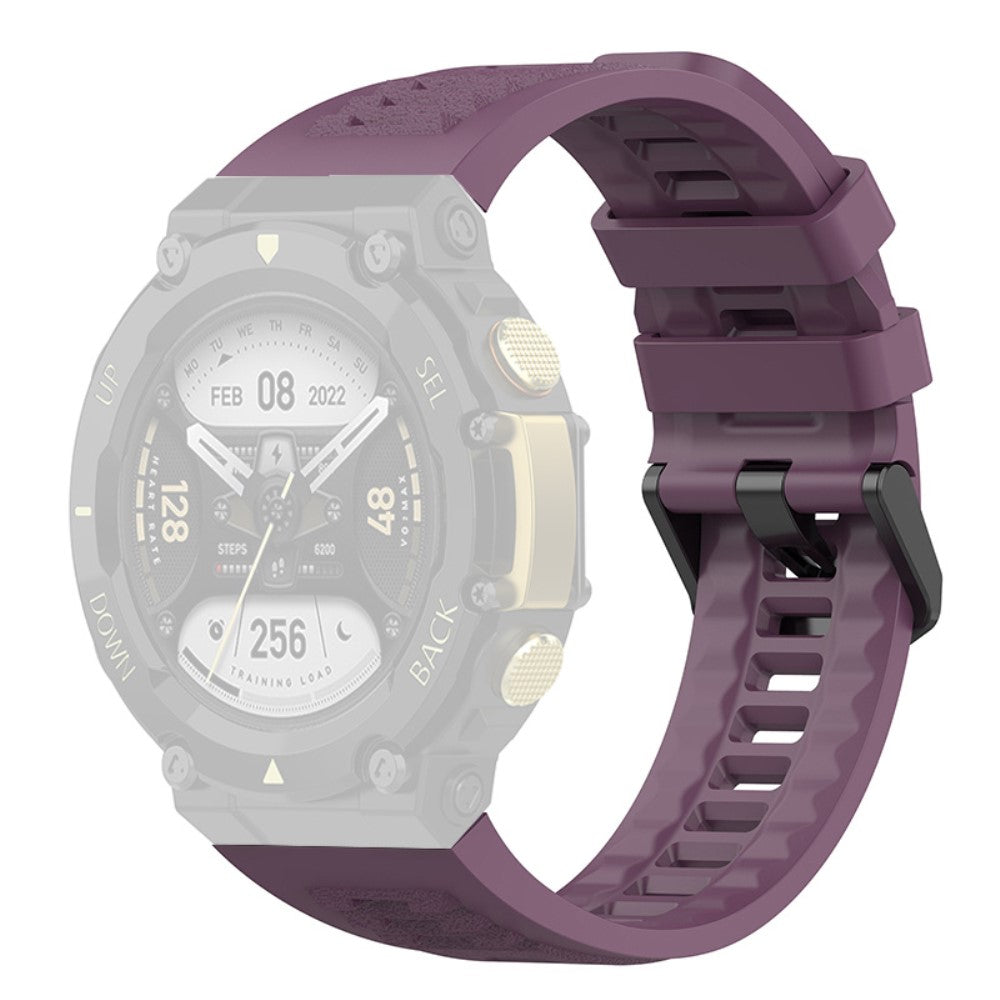 Mega nydelig Amazfit T-Rex 2 Silikone Rem - Lilla#serie_2