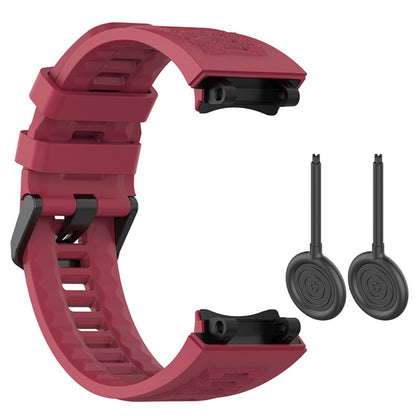 Mega nydelig Amazfit T-Rex 2 Silikone Rem - Rød#serie_5