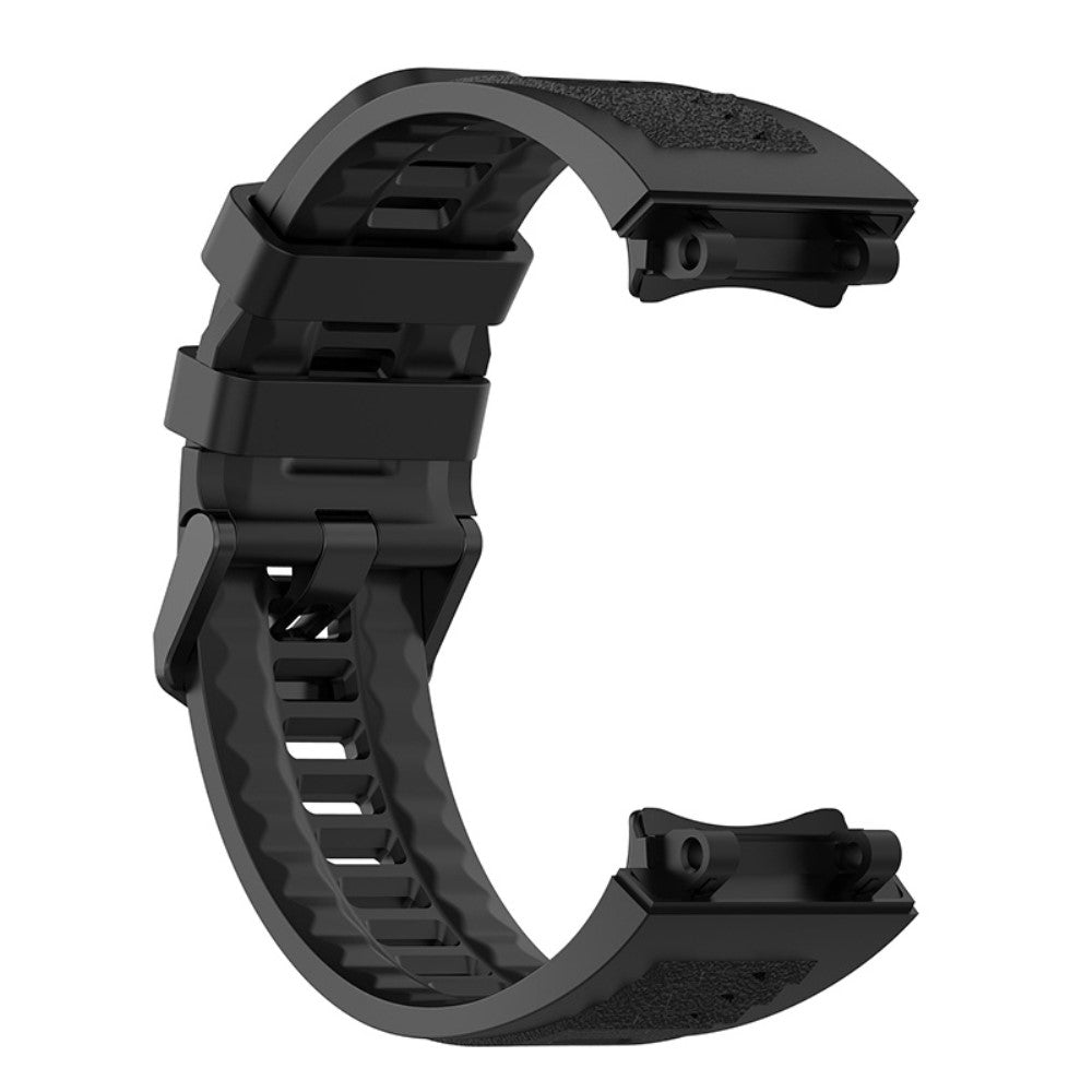Mega nydelig Amazfit T-Rex 2 Silikone Rem - Sort#serie_6