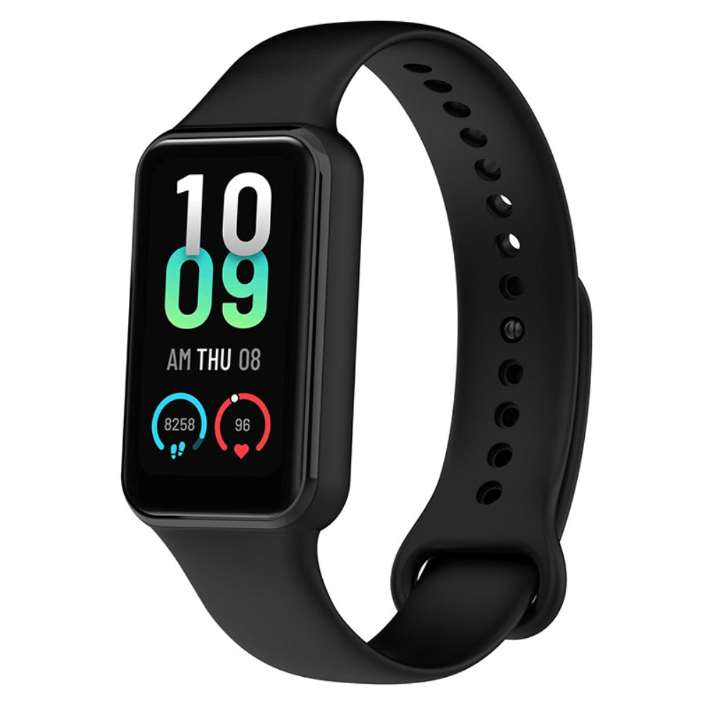 Vildt rart Amazfit Band 7 Plastik Rem - Sort#serie_1