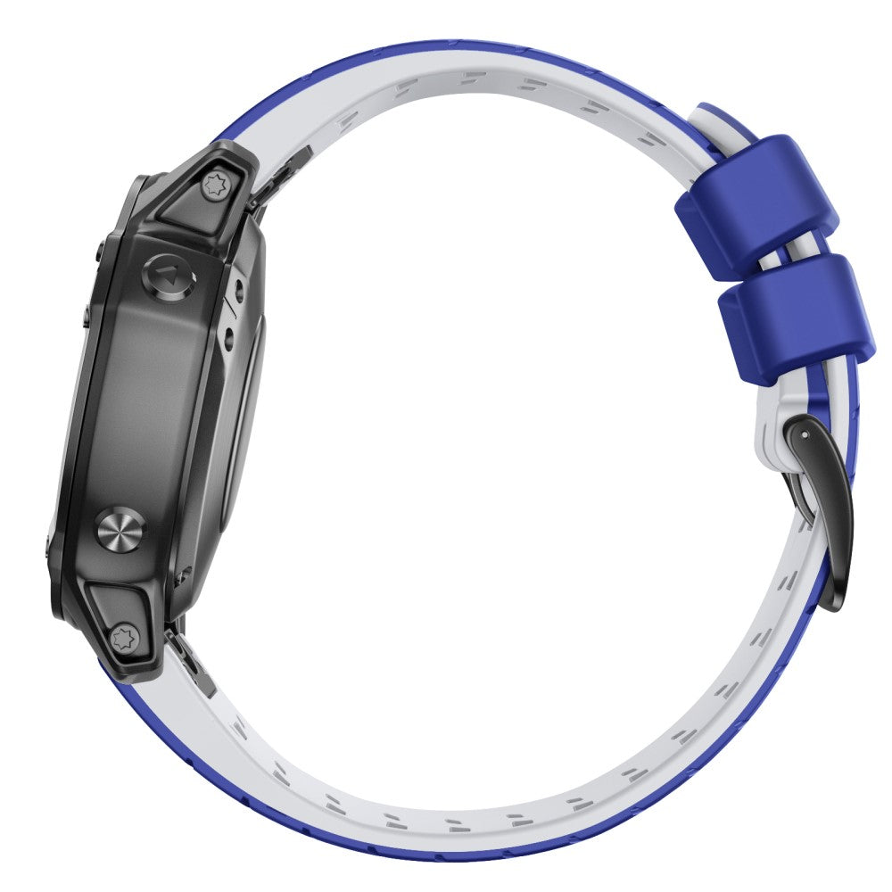 Super Sejt Silikone Universal Rem passer til Smartwatch - Blå#serie_6