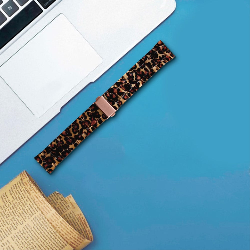 Super slidstærk Universal Fossil Plastik Rem - Brun#serie_23