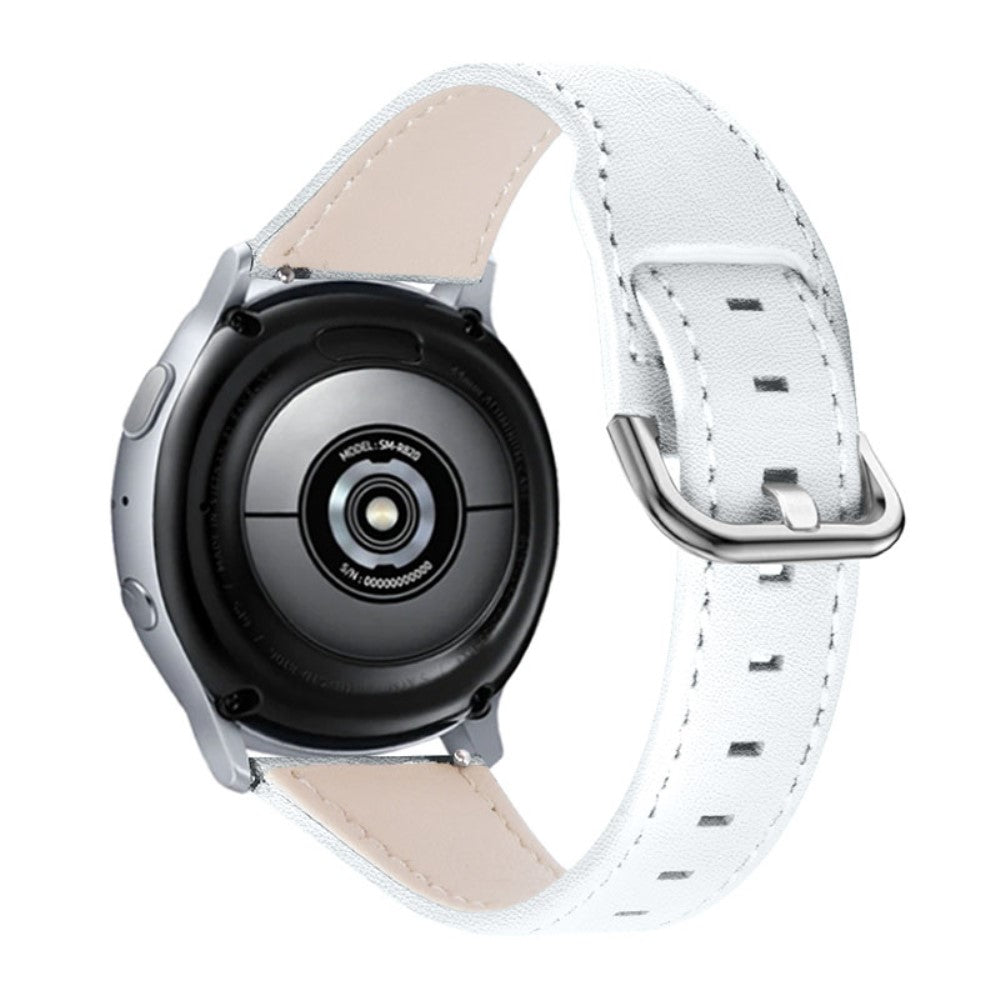 Flot Honor MagicWatch 2 42mm Ægte læder Rem - Hvid#serie_5