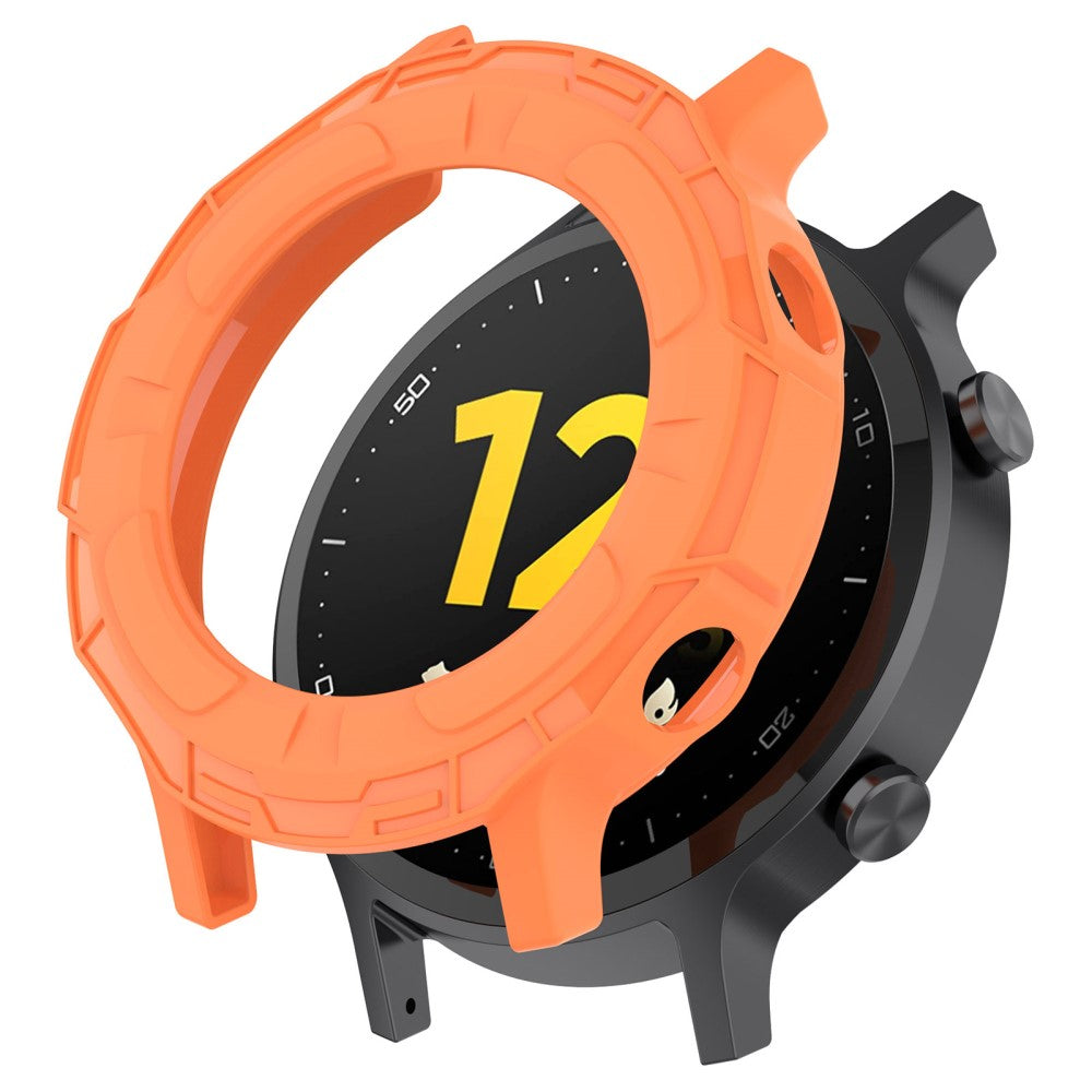 Realme Watch S Beskyttende Silikone Bumper  - Orange#serie_4